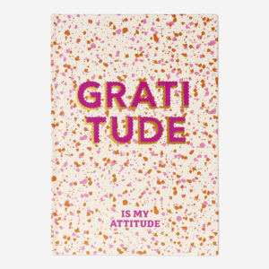 Gratitude journal with splash design - English - Image 1