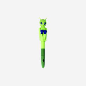 Green alien punching pen - Image 1