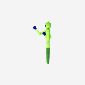 Green alien punching pen - Image 2