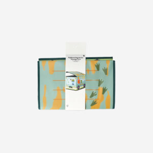 Green collapsible storage box as school bus - 38 x 25 cm - Image 3
