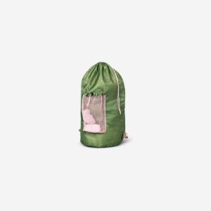 Green cotton laundry bag - Image 1