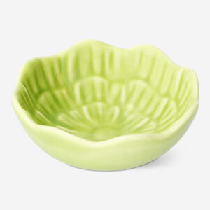Green flower bowl - Small - Image 1