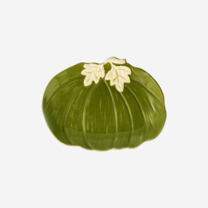 Green pumpkin serving plate - 33 cm - Image 2