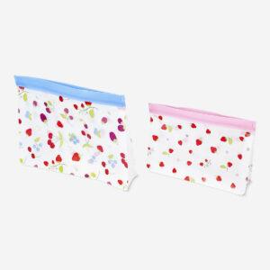 Grip seal bags with berry print - 2 pcs - Image 3