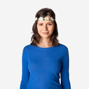 Flower hairband - Image 1