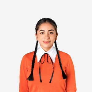 Hairband with braids and collar tie - For adults