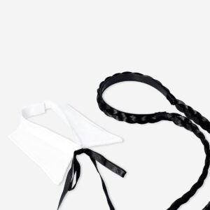 Hairband with braids and collar tie - For adults - Image 3