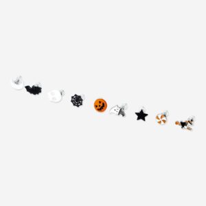 Halloween stud earrings - 9 pcs - Image 3