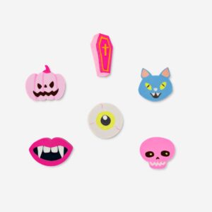 Halloween Erasers - 6 pcs - Image 1