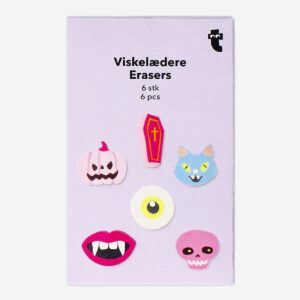 Halloween Erasers - 6 pcs - Image 3