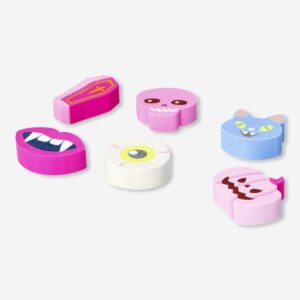Halloween Erasers - 6 pcs - Image 2