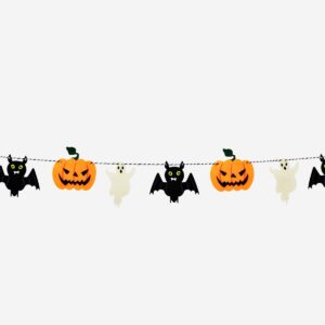 Halloween Felt Garland - 300 cm - Image 1