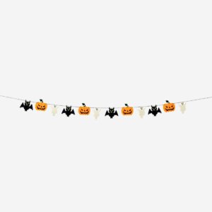 Halloween Felt Garland - 300 cm - Image 2