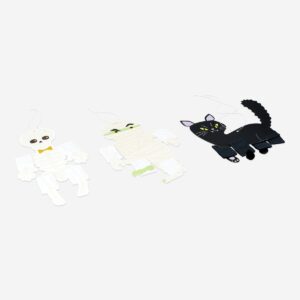 Halloween Paper Decorations - 3 pcs - Image 2