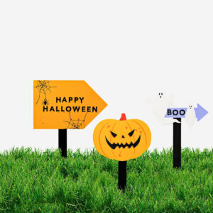 Halloween scavenger hunt signs - 3 pcs - Image 1
