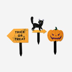 Halloween Signs - 3 pcs - Image 1