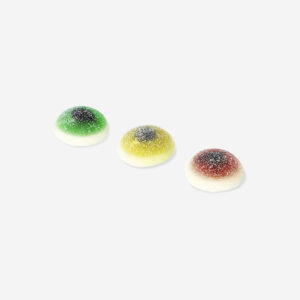 Halloween sour gummy eyeballs - Apple strawberry and lemon flavour - Image 3
