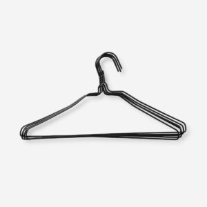 Grey Metal Hangers - 5 pcs - Image 1