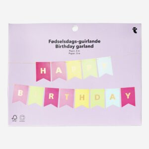 Happy Birthday garland - 300 cm - Image 1