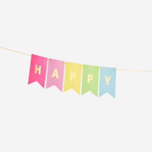 Happy Birthday garland - 300 cm - Image 3