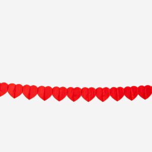 Heart paper garland - 300 cm - Image 3