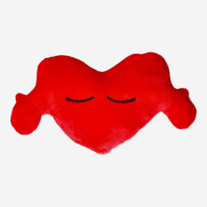 Heart shaped cushion with arms - Image 1