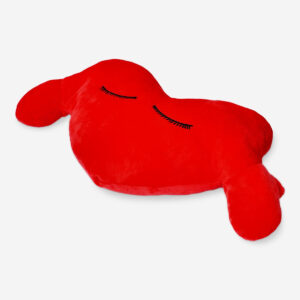 Heart shaped cushion with arms - Image 2