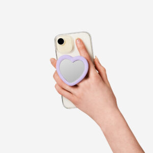 Heart smartphone grip