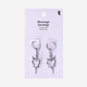 Spike hearts earrings - Image 1