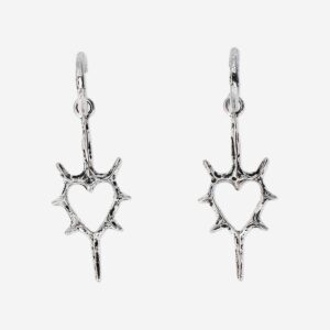 Spike hearts earrings - Image 2