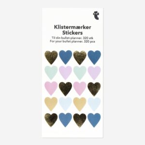 Heart stickers. 320 pcs - Image 1