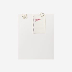 Hearts and bows paper clips - 6 pcs - Image 2