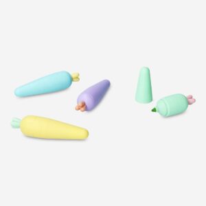 Carrot highlighters - 4 pcs - Image 2