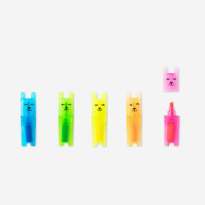 Bear Highlighters - 5 pcs - Image 1