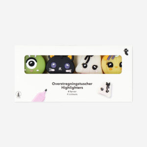 Highlighters with little monsters - 4 pcs - Image 2