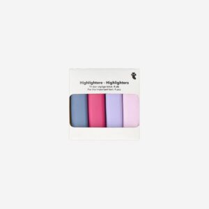 Highlighters with quotes - 4 pcs - Image 1
