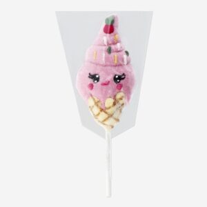 Ice cream cone marshmallow on a stick - Image 1