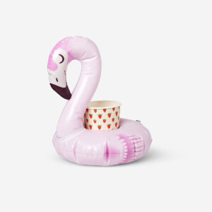 Inflatable flamingo cup holder - Image 2