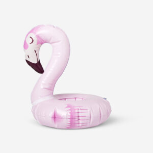 Inflatable flamingo cup holder - Image 1