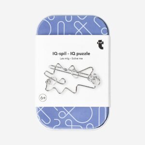IQ puzzle in tin box - Easy
