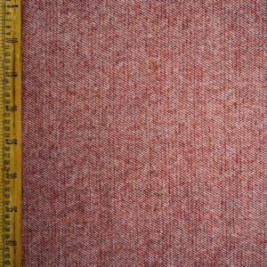 Irish Wool Tweed Fabric - Fleck - Berry - Image 3