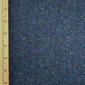 Irish Wool Tweed Fabric - Fleck - Rain - Image 3