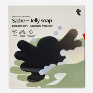 Jelly soap. Raspberry fragrance - Image 2