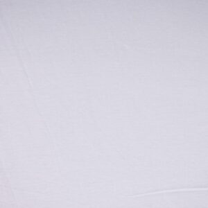 Jersey Cotton Fabric - White