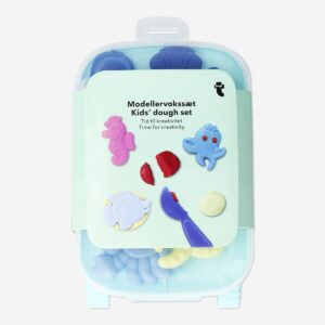 Kids' dough set in suitcase - 19 pcs - Image 1