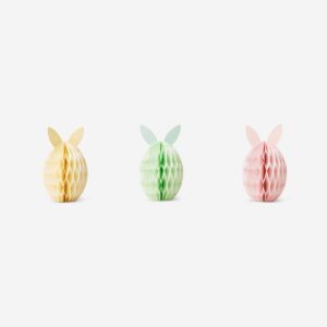 Large Easter paper decorations - 3 pcs - Image 3
