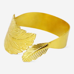 Leaf-Shaped Napkin Ring - Image 1