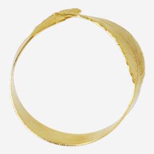 Leaf-Shaped Napkin Ring - Image 3