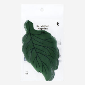 Leaf-Shaped Napkins - 15 pcs - Image 3