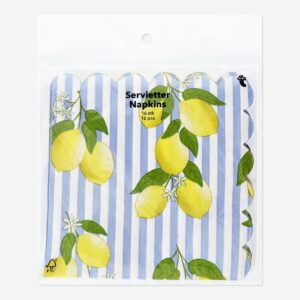 Lemon napkins - 16 pcs - Image 3